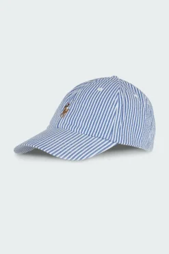 Casquette de baseball en seersucker - Casquette | Multicolore