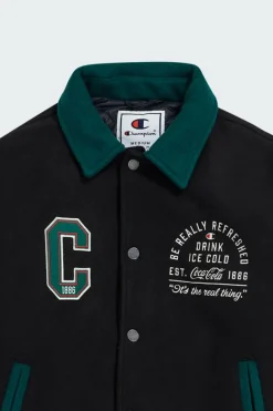 CHAMPION X COCA-COLA BLOU 220191 - Bomber | Noir