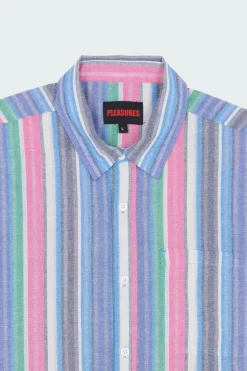 CHAPEL LONG SLEEVE BUTTON UP - Chemise | Bleu