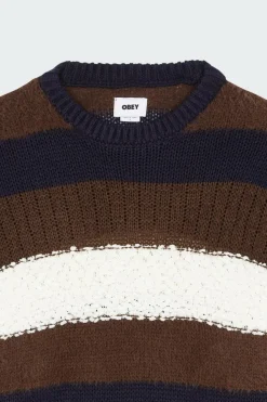 CHARLES CREWNECK - Pull | Marron