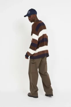 CHARLES CREWNECK - Pull | Marron