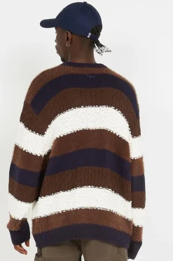 CHARLES CREWNECK - Pull | Marron