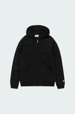 CHASE - Sweat zippé | Noir