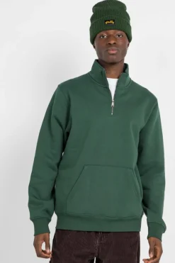 Chase Neck Zip - Sweatshirt | Vert