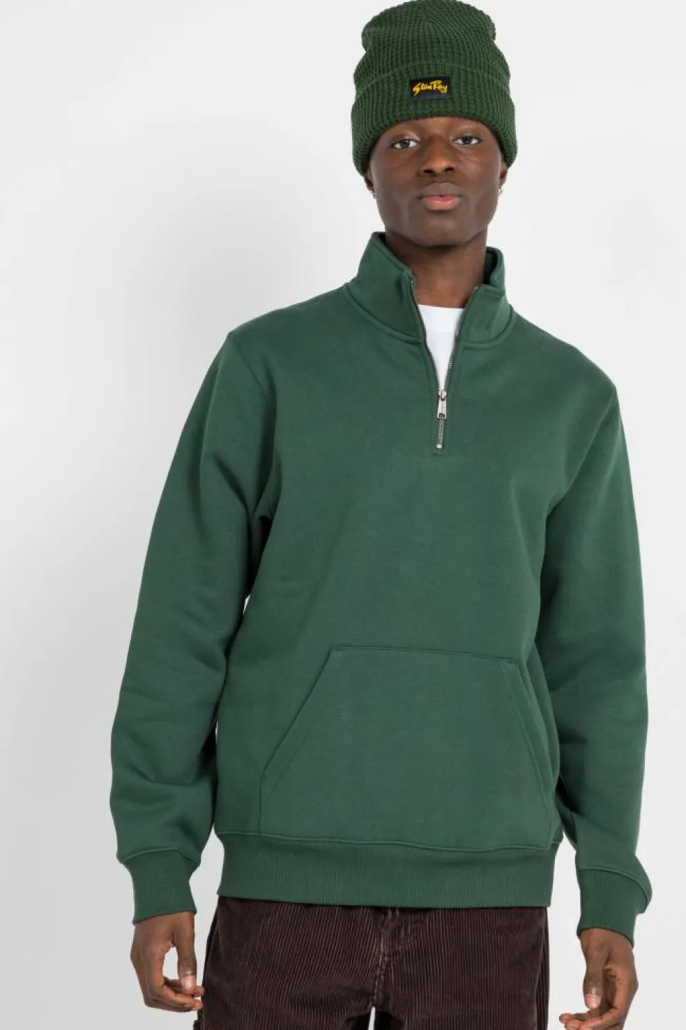 Chase Neck Zip - Sweatshirt | Vert