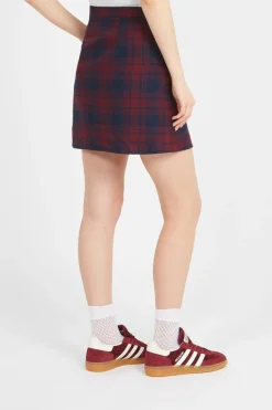 CHECK MINI - Jupe | Rouge