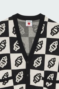 CHECKERBOARD - Cardigan | Multicolore