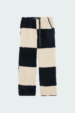 CHECKERED SHERPA PANT - Pantalon | Multicolore