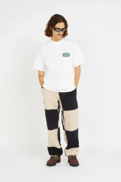 CHECKERED SHERPA PANT - Pantalon | Multicolore