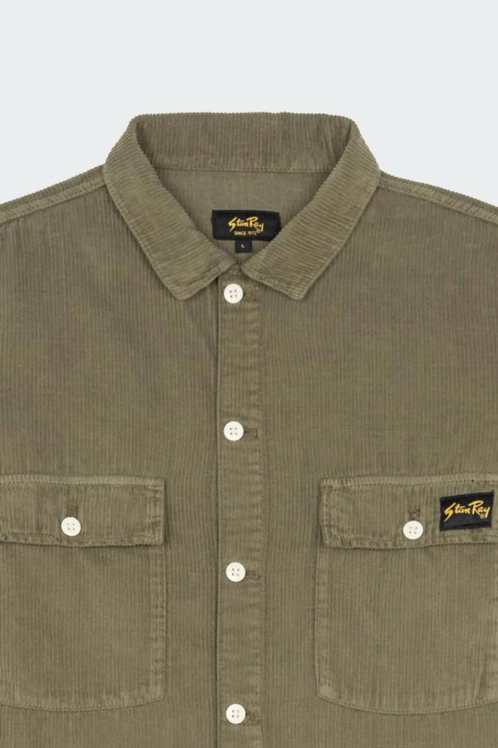 CHEM AW2311114 CPO OLIVE CORD - Chemise | Vert