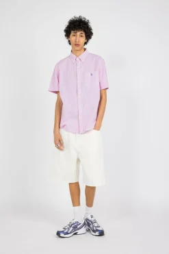 Chemise ajustée en seersucker - Chemise | Multicolore