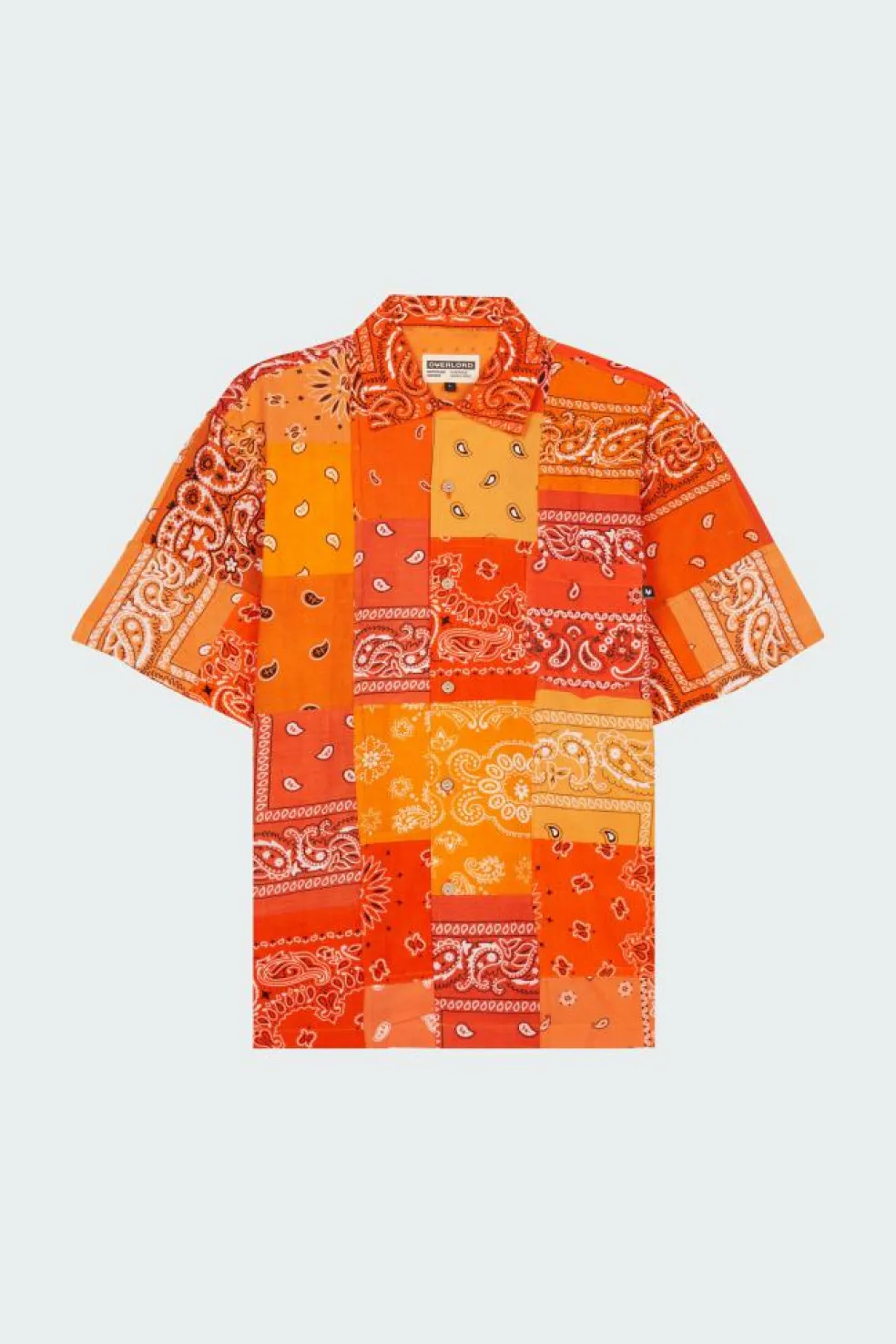 CHEMISE EN VINTAGE US BANDANA - Chemise | Orange