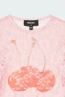 CHERRY LACE - top | Rose