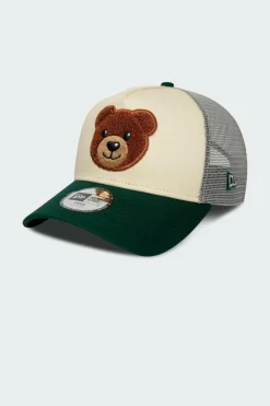 CHILD BOUCLE BEAR TRUCKER NEWERA - Casquette | Beige