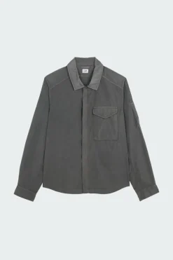 CHROME-R FULL ZIP OVERSHIRT - Chemise | Gris