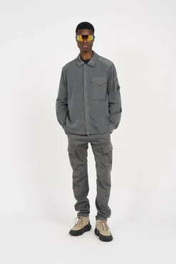 CHROME-R FULL ZIP OVERSHIRT - Chemise | Gris