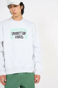 CITADIUM PARIS CREW - Sweatshirt | Gris