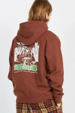 CITY WATCH DOG Z - Sweatshirt zippé | Marron