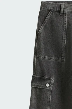 CLAIRE HR WD CARGO C - Jean | Bleu