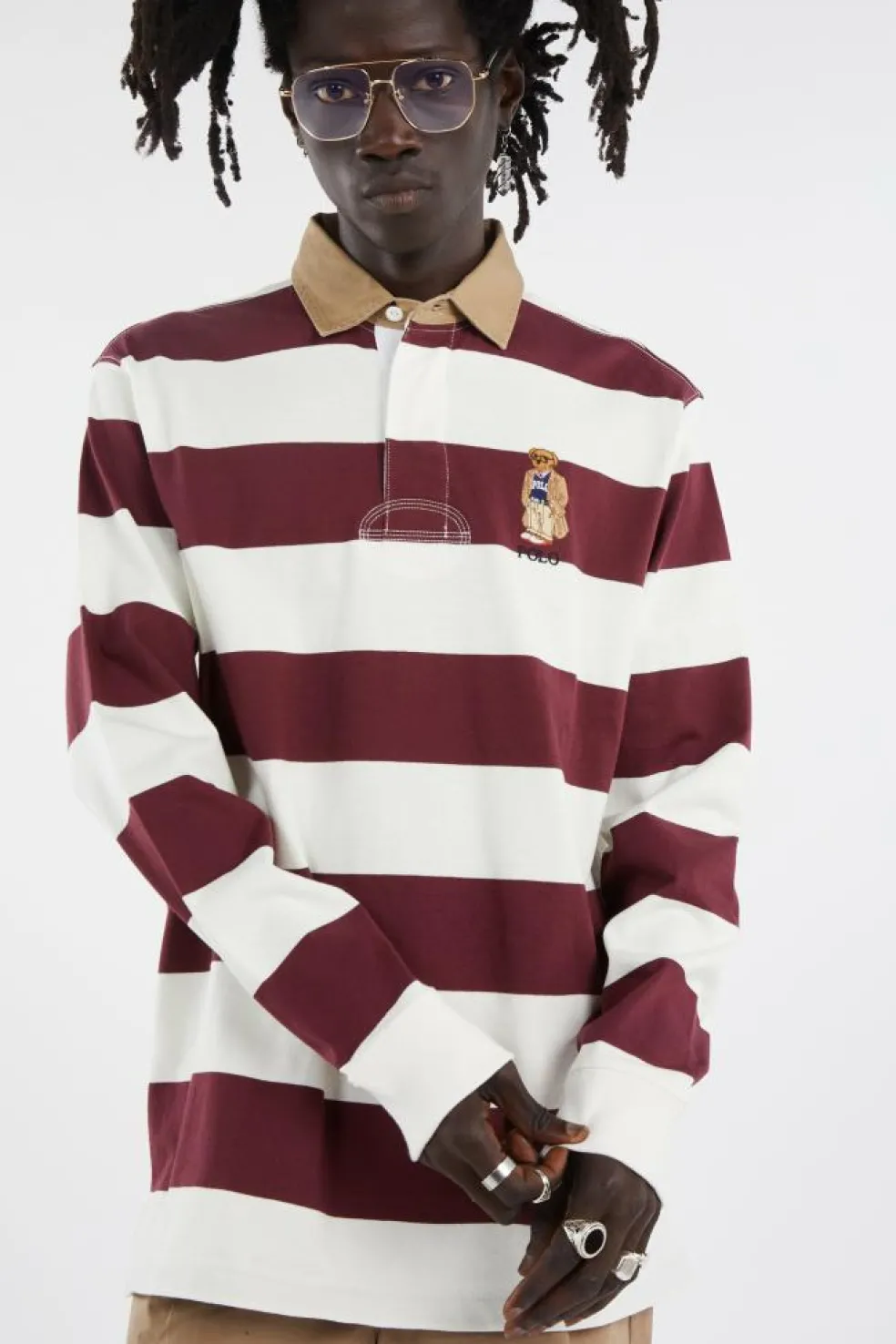 Classic Fit Polo Bear Jersey Rugby Shirt - Polo | Multicolore