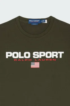 Classic Fit Polo Sport Jersey T-Shirt - T-shirt | Kaki