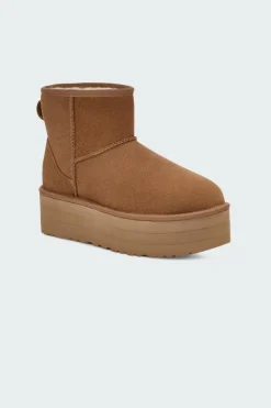 CLASSIC MINI PLATFORM - Bottines | Marron