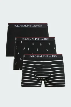 Classic Stretch-Cotton Trunk 3-Pack - Lot de 3 boxers | Multicolore