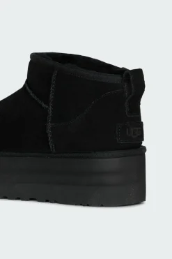 CLASSIC ULTRA MINI PLATFORM - Boots | Noir