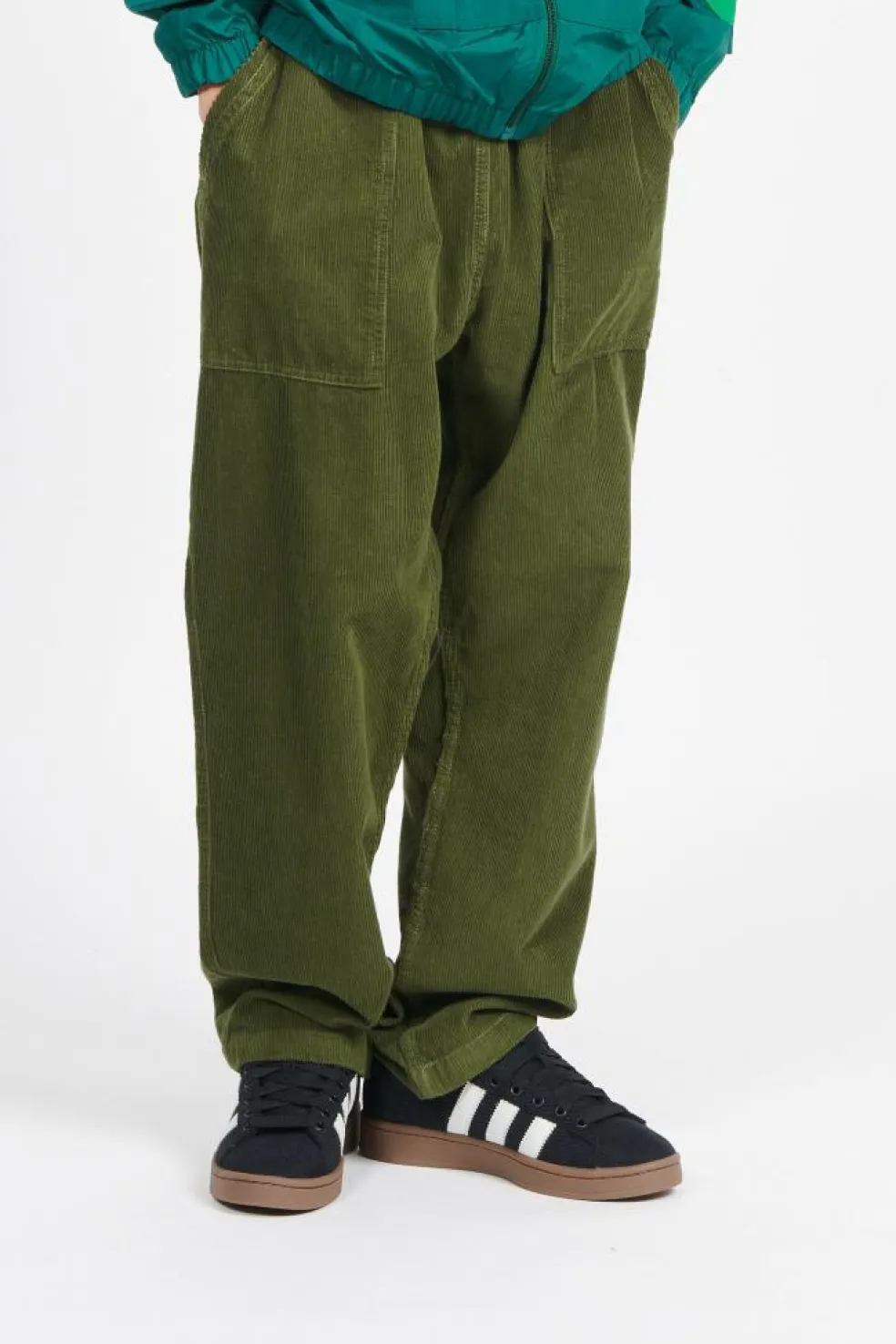 CORDUROY CHEF PANT - Pantalon | Kaki
