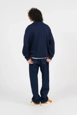 CORE 1/4 ZIP - Sweatshirt | Bleu