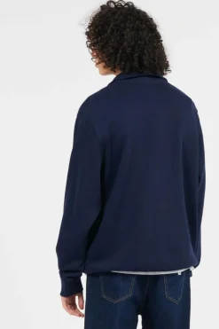 CORE 1/4 ZIP - Sweatshirt | Bleu