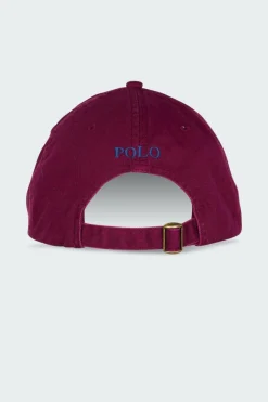 Cotton Chino Ball Cap - casquette | Rouge