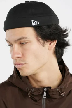 COTTON TWILL DOCKER CAP - Bonnet | Noir