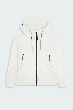 C.P. SHELL-R GOGGLE JACKET - Veste | Blanc