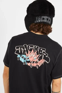 CRASH CAR - T-shirt | Noir