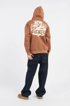 CREAM - Hoodie | Marron