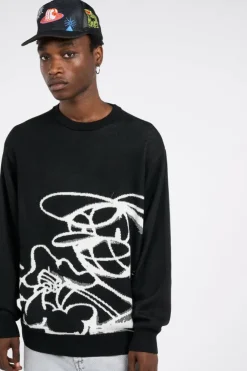 CREAM KNIT - Pull | Noir