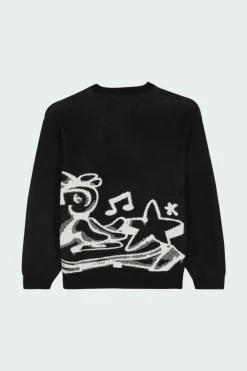 CREAM KNIT - Pull | Noir