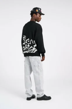 CREAM KNIT - Pull | Noir