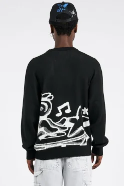 CREAM KNIT - Pull | Noir