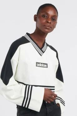 CREW SWEATSHIRT - Top | Blanc