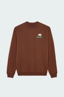 CREWNECK - Sweatshirt | Marron