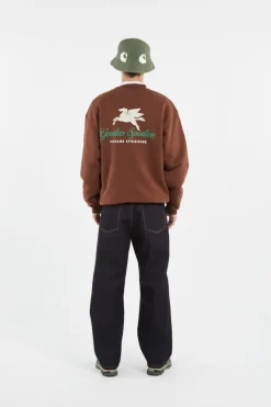 CREWNECK - Sweatshirt | Marron