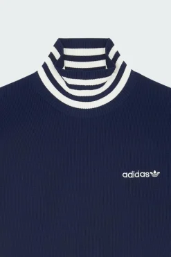 CROP TURTLENECK - Pull | Bleu