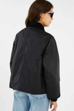 CROPPED BEADNELL WAX JACKET - Veste | Noir