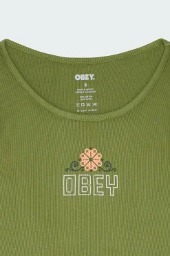 CROSS STITCH - Débardeur | Vert