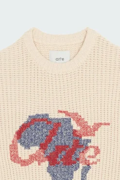 Cross Stitch Knit - Pull | Beige