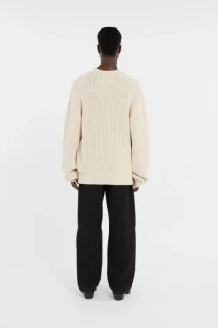 Cross Stitch Knit - Pull | Beige