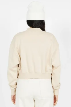 CRP FZ SWTSH - Top manches longues zippé | Beige