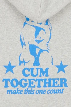 Cum-munity Values - Hoodie zippé | Gris